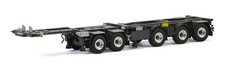 WSI 04-2072 1/50 Scale Broshuis 2Connect 2-Axle And 3-Axle Combi Trailer