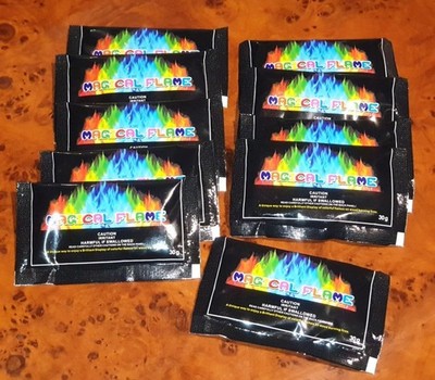 Buntes Feuer Feuerpulver 10x30g! Magic Fire Pulver Bunte Flamme Farbwechsel uniq