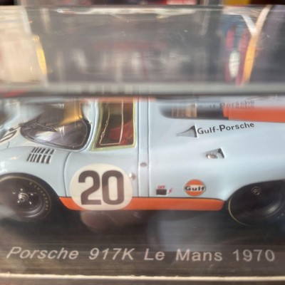 誌上限定品 spark 1/43 ポルシェ 917K MOVIE LE MANS 限定品】スパーク製 1/43スケール ポルシェ917Kと787Bテストカー
