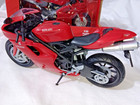 1:12 NEW COMPLETELY OUT OF PRODUCTION OFFICIAL 2009 DUCATI 1198 B196 SUPERBIKE!!