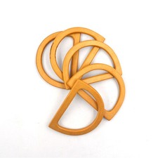 2 Pcs Purse Handles for Bag Making DIY Handbag Accessories Frame