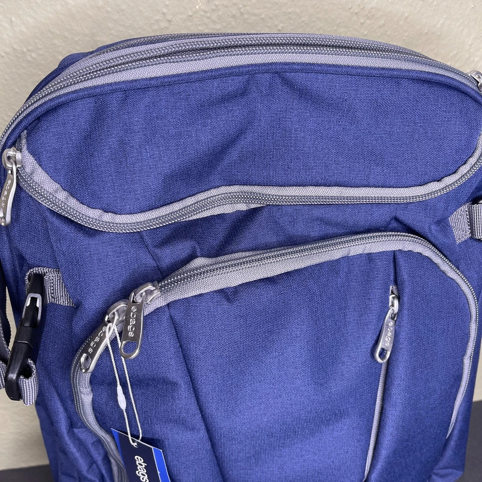 Mochila de Viaje Ebags Mother Lode JR. Azul Convertible Equipaje Expandible Nueva Foto 2 de 4