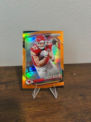 2025 Panini Prizm - Travis Kelce #67 Orange Prizm /249