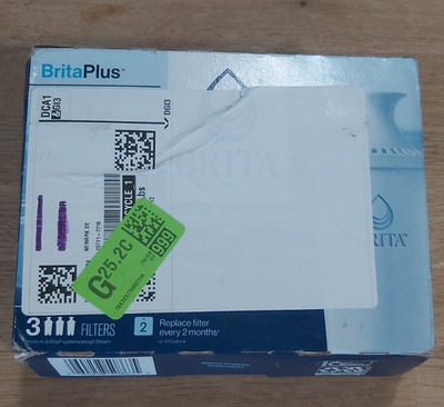 Brita Plus Water Filter, BPA-Free, High-Density Replacement Filter for Pitchers