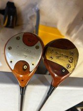 Vintage Macgregor MT Tourney Persimmon Wooden Driver 3 Wood