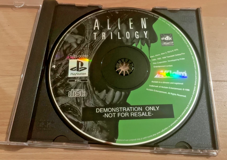 Demo Alien Trilogy pour Sony Playstation - Photo 1/1