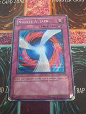 Yugioh Negate Attack TSC-003 Prismatic Secret Rare Unlimited Heavily Played