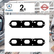 2x ORIGINAL® Elring Dichtung, Abgaskrümmer für Porsche BOXSTER 911 Cabriolet