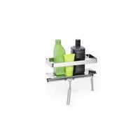 Giese Newport Duschkorb 30818-02 Chrom, Mit Halter FüR Rasierer, Mit