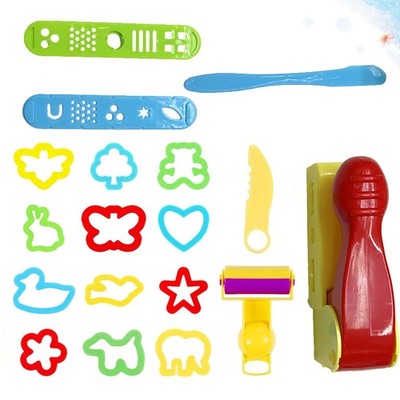  18 Stück DIY Colored Clay Kit Plastilinformspielzeug Diy Plastilinform