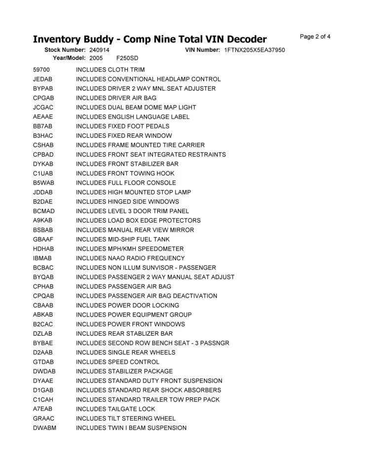 Compuesto de faros para conductor para camioneta Ford F250SD 05-07 3754827 Foto 3 de 4