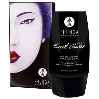 Shunga Secret Garden Intensifying Orgasm Enhancing Clitoral Cream 1 oz