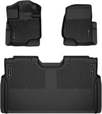 3PCS Floor Mats,Compatible with Ford F150 Super Crew 2015-2025