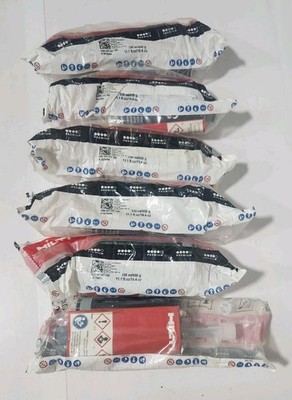 [6x] Hilti HIT-HY 100 Epoxy Adhesive 11.1 fl oz 2078494 Exp 4/2022