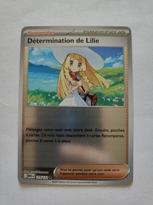 Pokemon Karte - Lilie's Determination Reverse 119/132 - Mega Evolution ME01