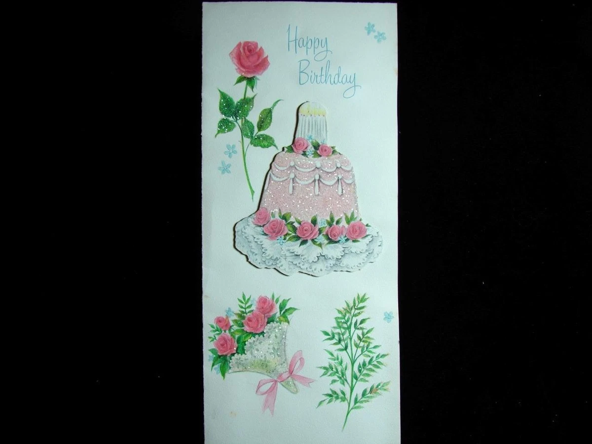 Preços baixos em Cartões de Aniversário antigos colecionáveis | eBay