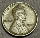 1916-P Lincoln Wheat Cent Very Fine XF