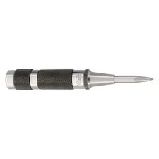 Starrett 18C Automatic Center Punch, Length 5 1/4 In, Diameter 11/16 In, Point