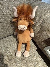 Jellycat Ramone Bull With Tags Rare And Retired