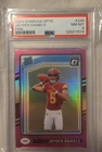 2024 Panini Donruss Optic - Rated Rookie Jayden Daniels #248 Pink Prizm (RC)