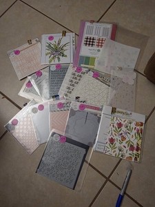 Craft Stencil Lot 16 MFT Simon Says Stamp Altenew Honey Bee Background