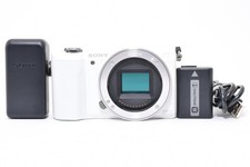 [35 Lingua] Fotocamera mirrorless Sony Alpha a5000 solo corpo bianco [Ecc+++] #A