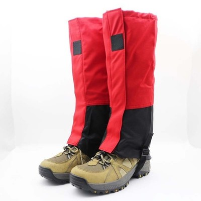 Outdoor wasserdichte Schnee Gamaschen leichte Kn?chelabdeckungen zum Wandern un