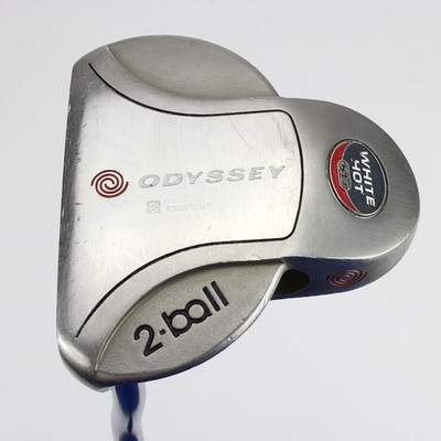 Odyssey White Hot XG 2-Ball Putter 35  Left Handed Headcover Superstroke Grip