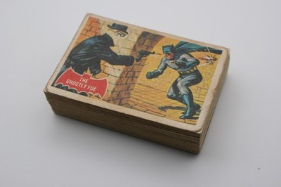 A&BC 1966 'Batman (Red Bat)' - COMPLETE SET - 44/44 Cards