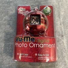 Vu-Me Digital Photo Ornament 2009, Batteries Not Included NEW IN BOX - NIB