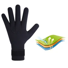 5mm Neoprene Scuba Diving Gloves Men Snorkeling Surfing Skiing Wetsuit Gloves
