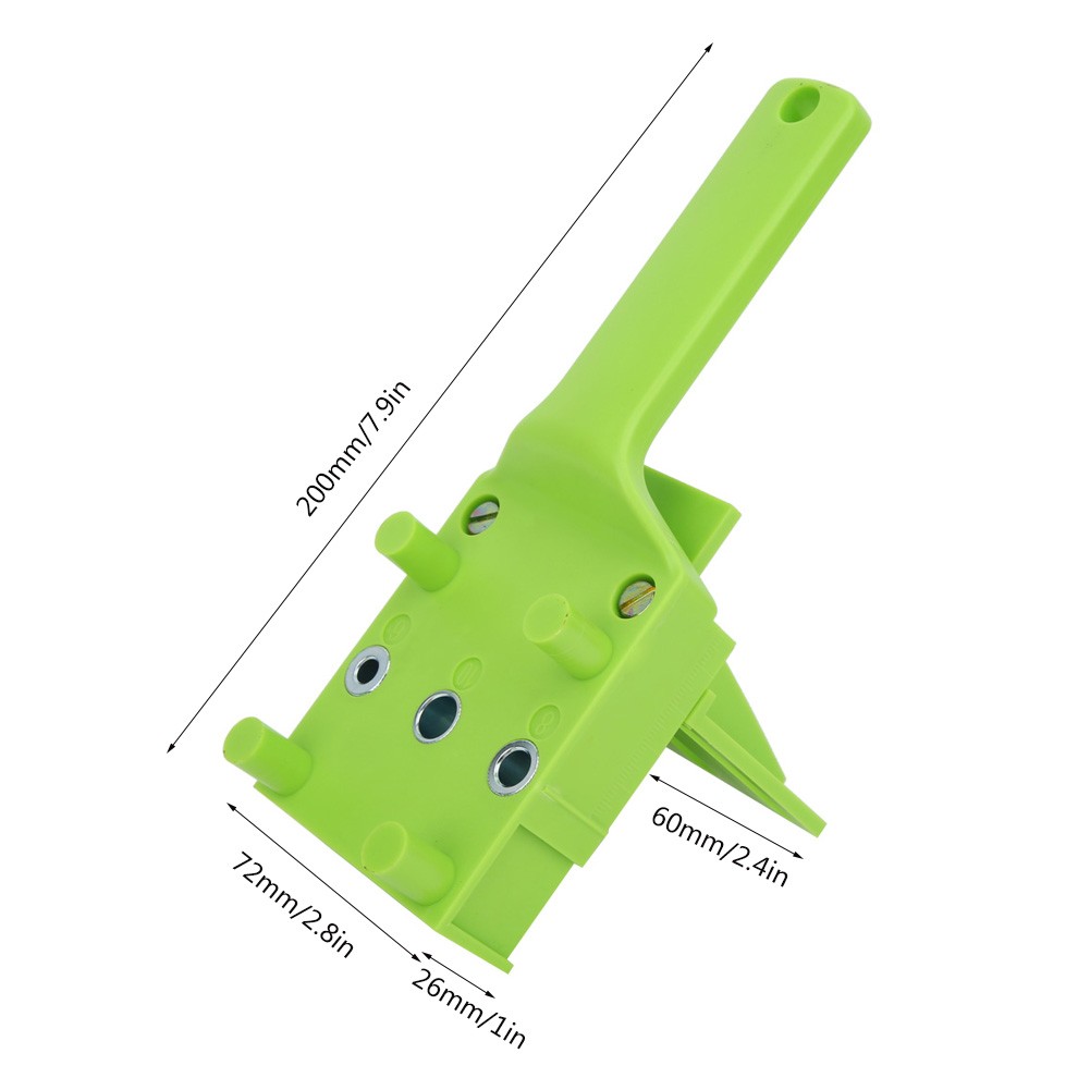 _41PCS Doweling Jig Woodworking Thickened Drill Guide Tool With 6/8/10mm Hole