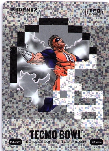 2026 Bo Jackson Battle Arena Tecmo Bowl Phoenix Helmet Icon Steel Bo Nix HI284