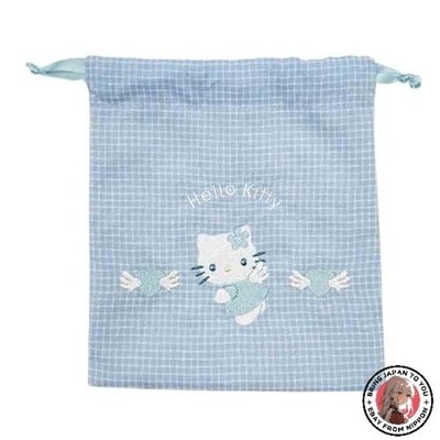 NEU Marimo Craft Sanrio Kitty Mizuiro Engel 3. Edition Kordelzugbeutel Mizuiro
