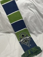 MLS Seattle Sounders FC Scarf Blue & Green By Ruffneck Scarves