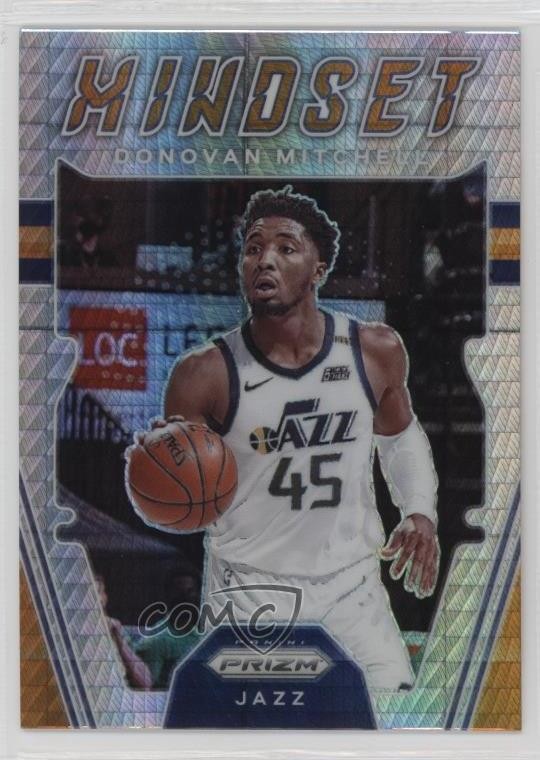 2021-22 Panini Prizm Mindset Hyper Prizm Donovan Mitchell #11 7u1