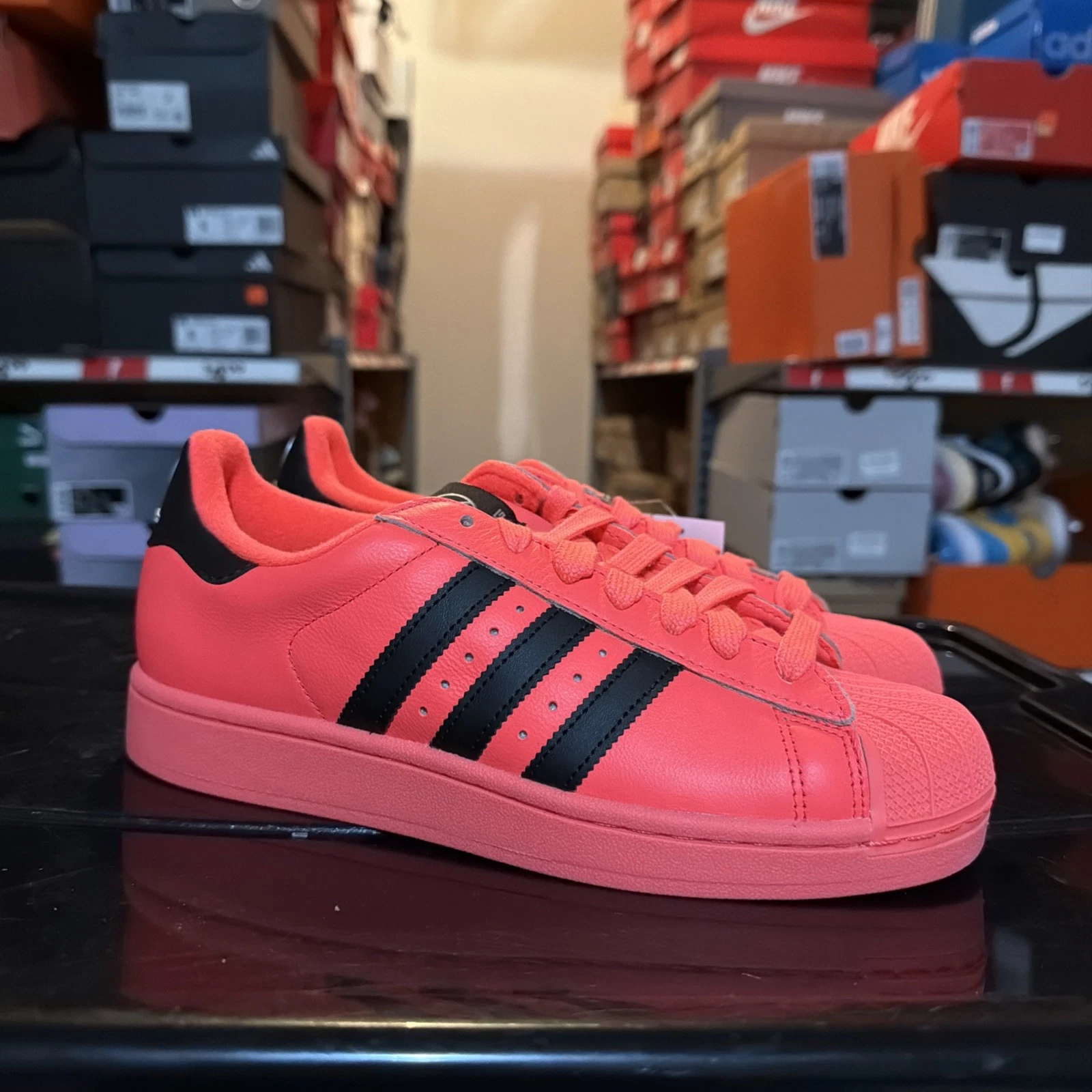 Adidas Superstar II Mercedes AMG Petronas Shoes Men's Size 8 Miami Grand JR9994