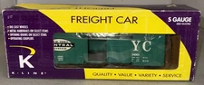 K Line New York Central Boxcar American Flyer S Gauge  K511-007 Brand New