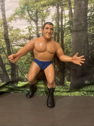 WWF LJN Bruno Sammartino Rubber Wrestling Figure 8...