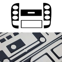Innenraum Dekor Cockpit FüR Citroen C3 2002-2012 Piano Schwarz Optik 3Tlg
