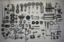 LOT Of VTG Original Car Parts Knobs Heater Switches 60's-80's Ford GM Chrysler