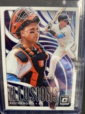 2020 Panini Donruss Optic - Optic Illusions Holo Prizm #OI-3 Buster Posey