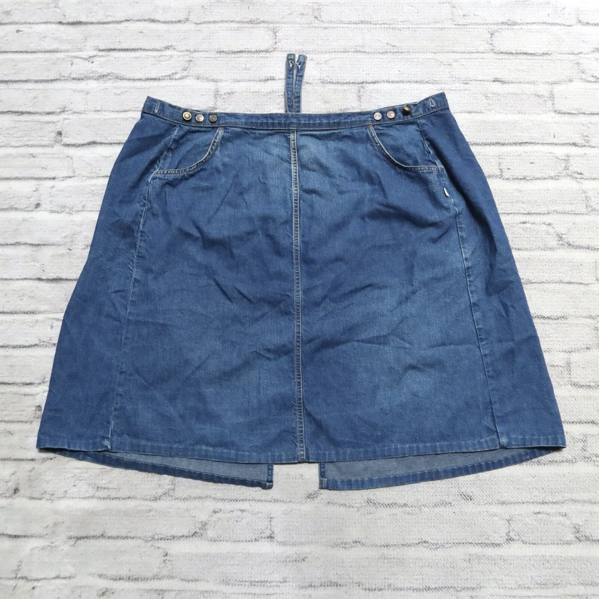 Vintage 60s Levis Western Denim Skirt Made in USA Apron | eBay