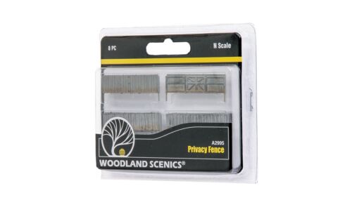 Woodland Scenics N 2995 Privacy Fence Residential Scenery Detail Set - Picture 4 of 6
