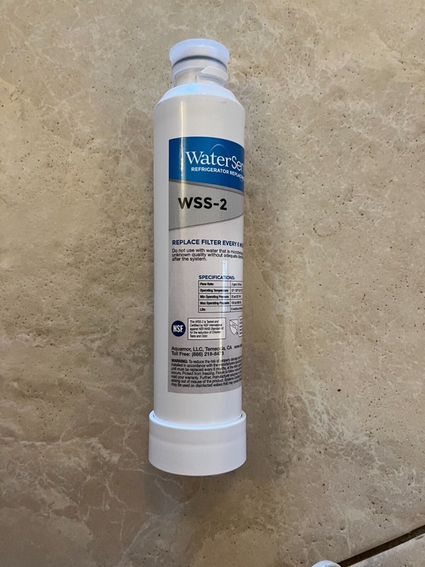NEW WATER SENTINEL REFRIGERATOR REPLACEMENT FILTER WSS-2 SEALED FOR SAMSUNG