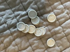 MGA Entertainment Original Moj Moj Toys Claw Machine 10 Replacement Tokens Coins