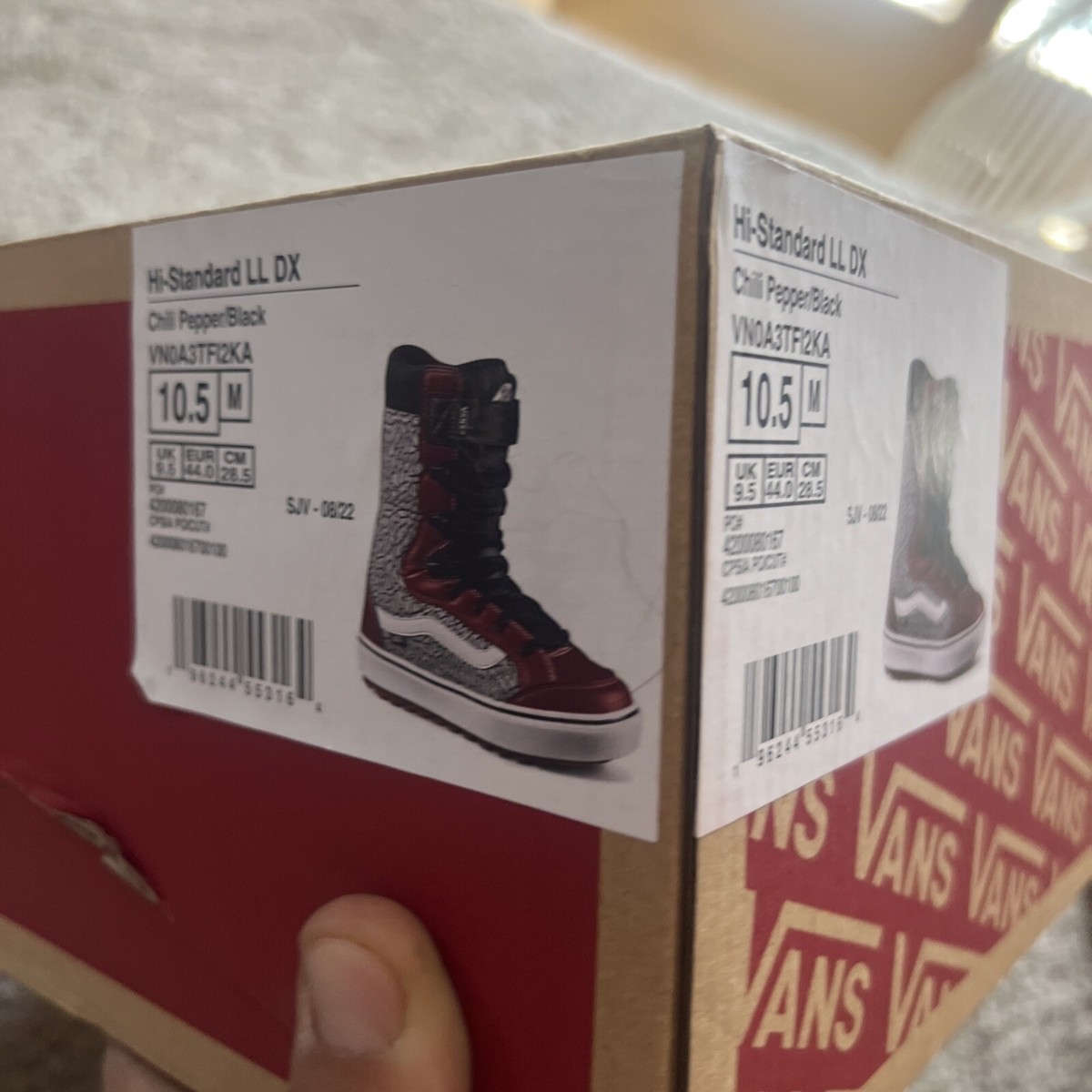 Vans Hi-Standard LL DX Pro Snowboard Boots Size 10.5 Jordan Vans Hi-Standard LL DX Pro Snowboard Boots Size 10.5 Jordan