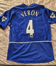 *Manchester United Official Juan Sebastian Veron Camiseta Third Shirt Jersey*
