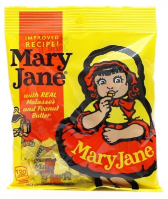 Bags Mary Jane Peanut Butter & Molasses Candy 3.0 oz!