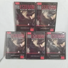 Esteban Instructional Master Series 6-10 DVD’s For Steel String Guitar -New